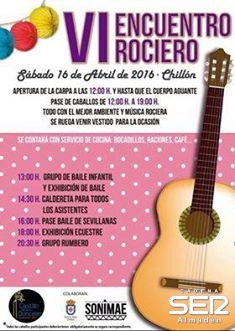 Este sábado 16 de abril se celebra el VI Encuentro rociero en Chillón