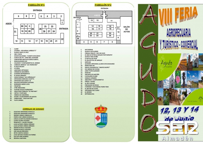 Agudo celebra, del 10 al 12 de junio, su IX Feria Agropecuaria y Turístico comercial de San Antonio

