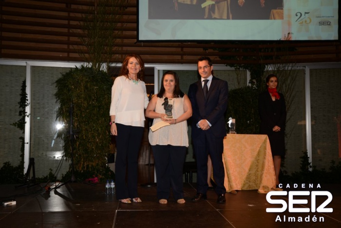 El centro ocupacional Xabeca de Almadén, incluído dentro de la Asociación Laborvalía, Premio Comunicación 2016 en el 25 aniversario de la CADENA SER en la provincia