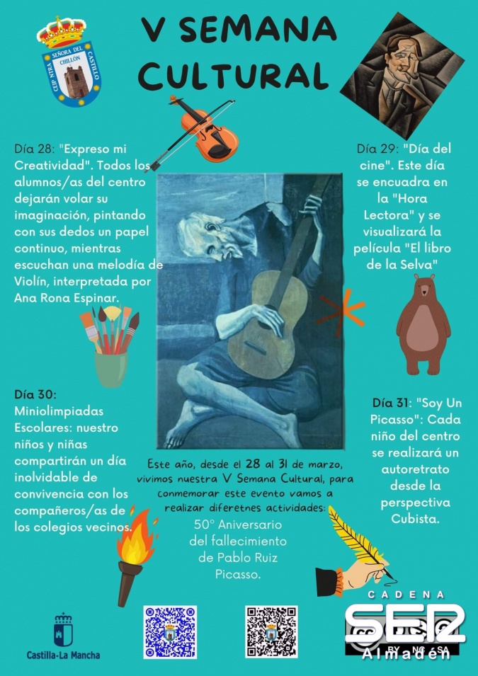 V Semana Cultural en el CEIP Nuestra Señora del Castillo de Chillón