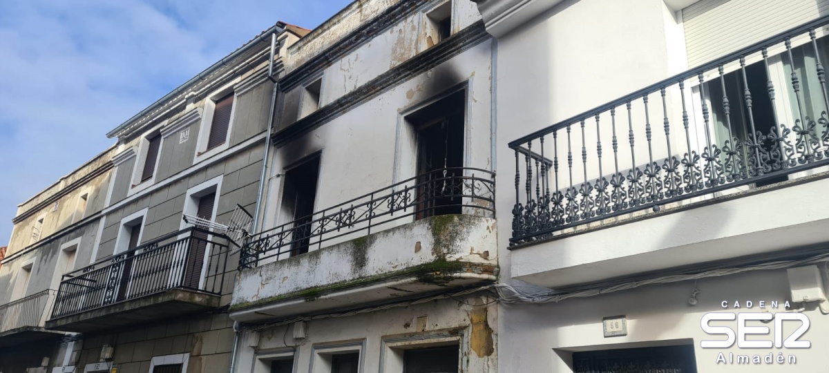 Fallece un vecino de Almadén en un incendio que se ha producido esta mañana