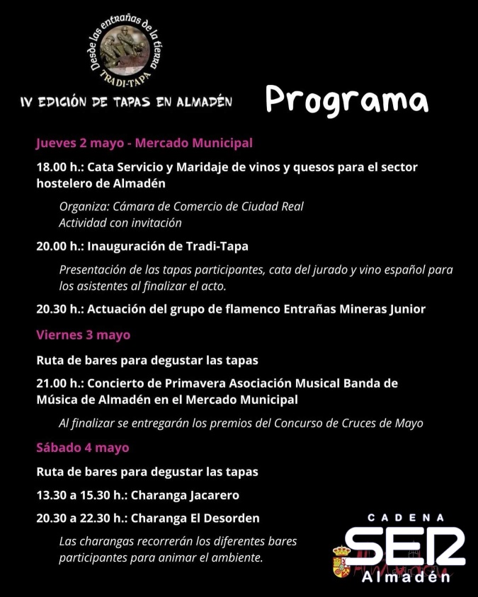 Conoce los detalles y novedades del Tradi-Tapa 2024 de Almadén