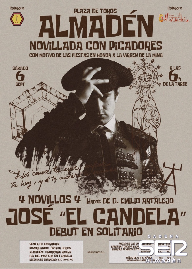 Entrevista: José 'El Candela' debuta con picadores en nuestra Plaza de Toros