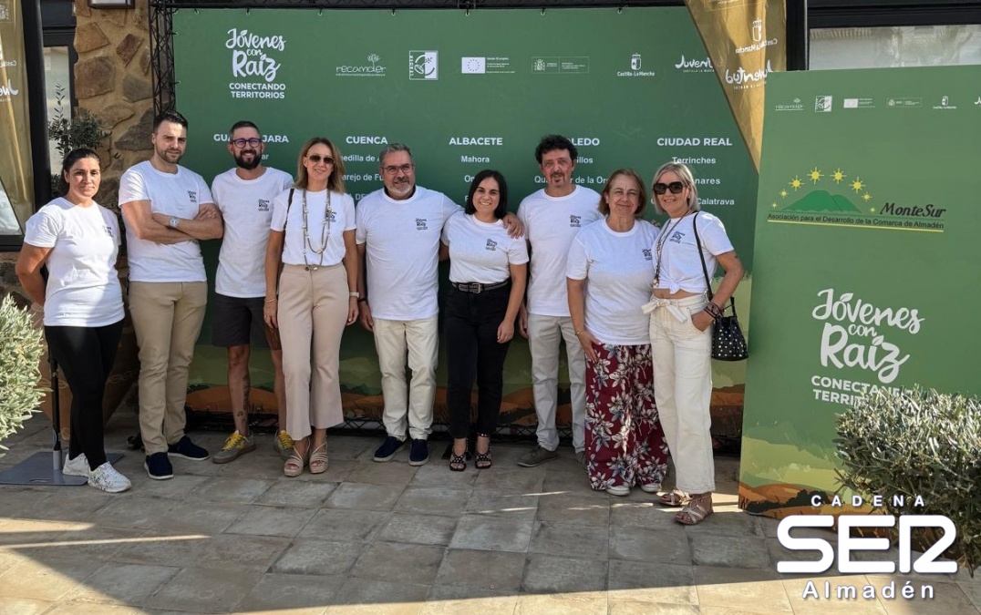 Decenas de jóvenes participan en Almadén en la iniciativa ‘Jóvenes con Raíz’ 