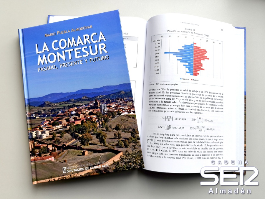 La BAM presenta en Almadén el libro “La comarca MonteSur: pasado, presente y futuro”, de Mario Puebla Almodóvar