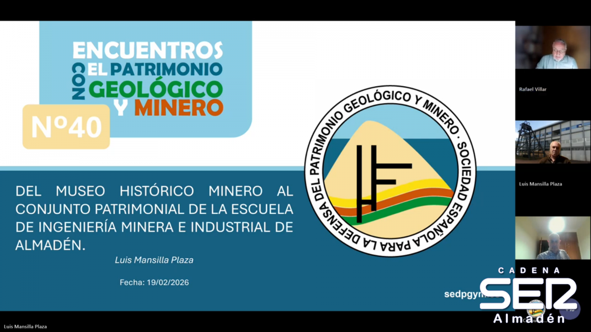 Luís Mansilla ponencia 'Del Museo Histórico Minero al Conjunto Patrimonial de la EIMIA'