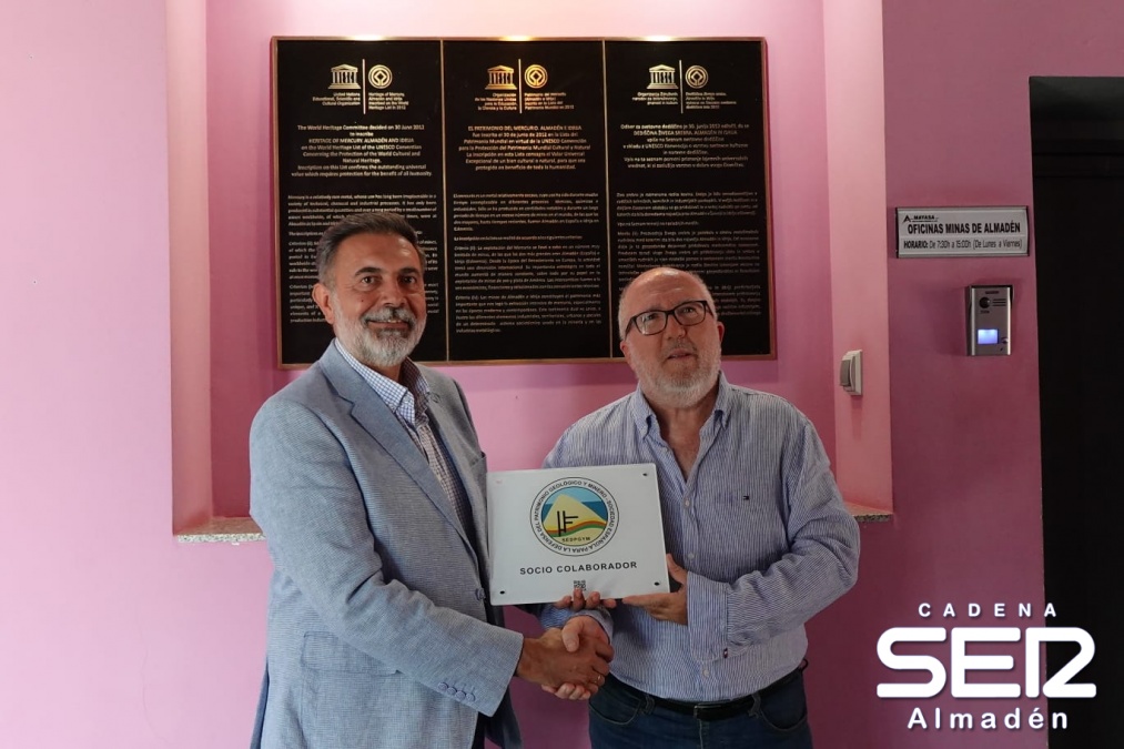 Mayasa recibe el Sello de la SEDPGYM por su defensa y puesta en valor del Patrimonio Geológico