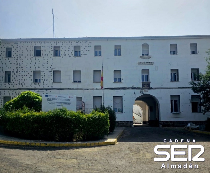 El PSOE de Almadén celebra el buen avance de las obras del cuartel de la Guardia Civil