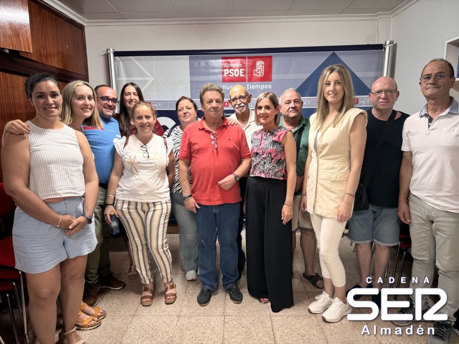 Rafael Mata Sánchez lidera la nueva ejecutiva del PSOE de Almadén