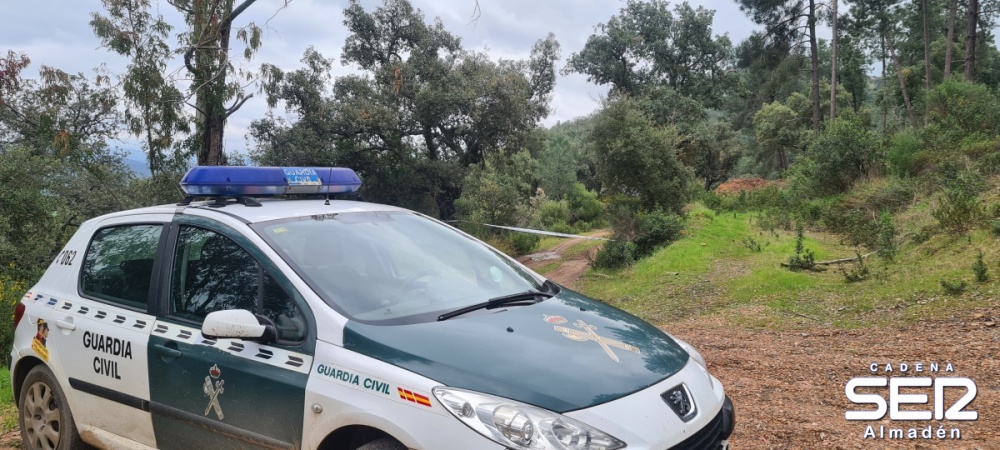 Guardia Civil practica varias detenciones relacionadas con el cadáver calcinado en Almadén en marzo