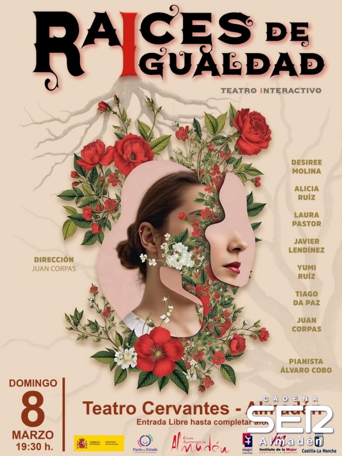 'Raíces de Igualdad' obra de teatro para celebrar el 8M en Almadén