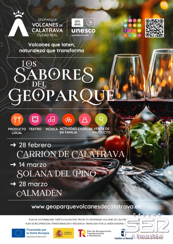 Almadén acogerá la iniciativa “Los Sabores del Geoparque” impulsada por la Diputación el 28 de marzo