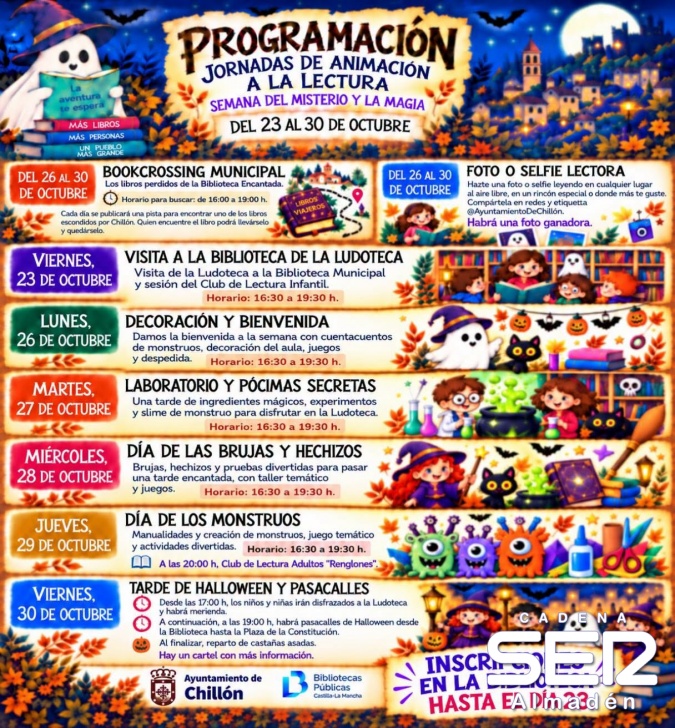 Hoy comienza en Chillón su Semana de Animación a la lectura