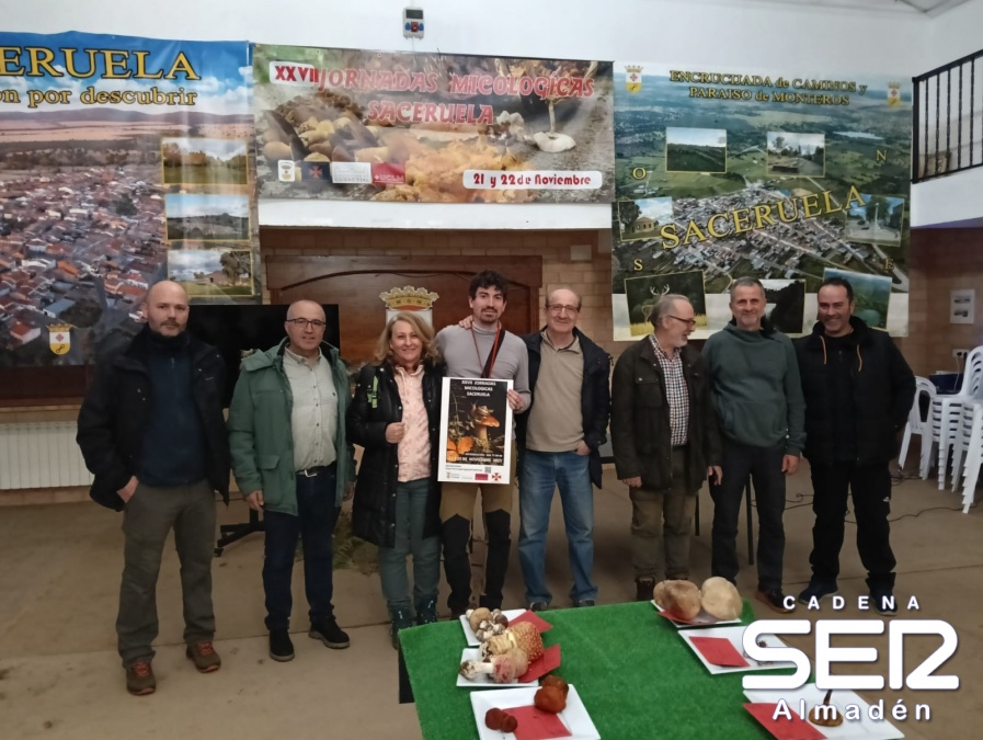 Saceruela celebra sus XVII Jornadas Micológicas con 300 participantes