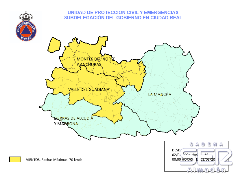  Aviso por Fenómeno Meteorológico Adverso